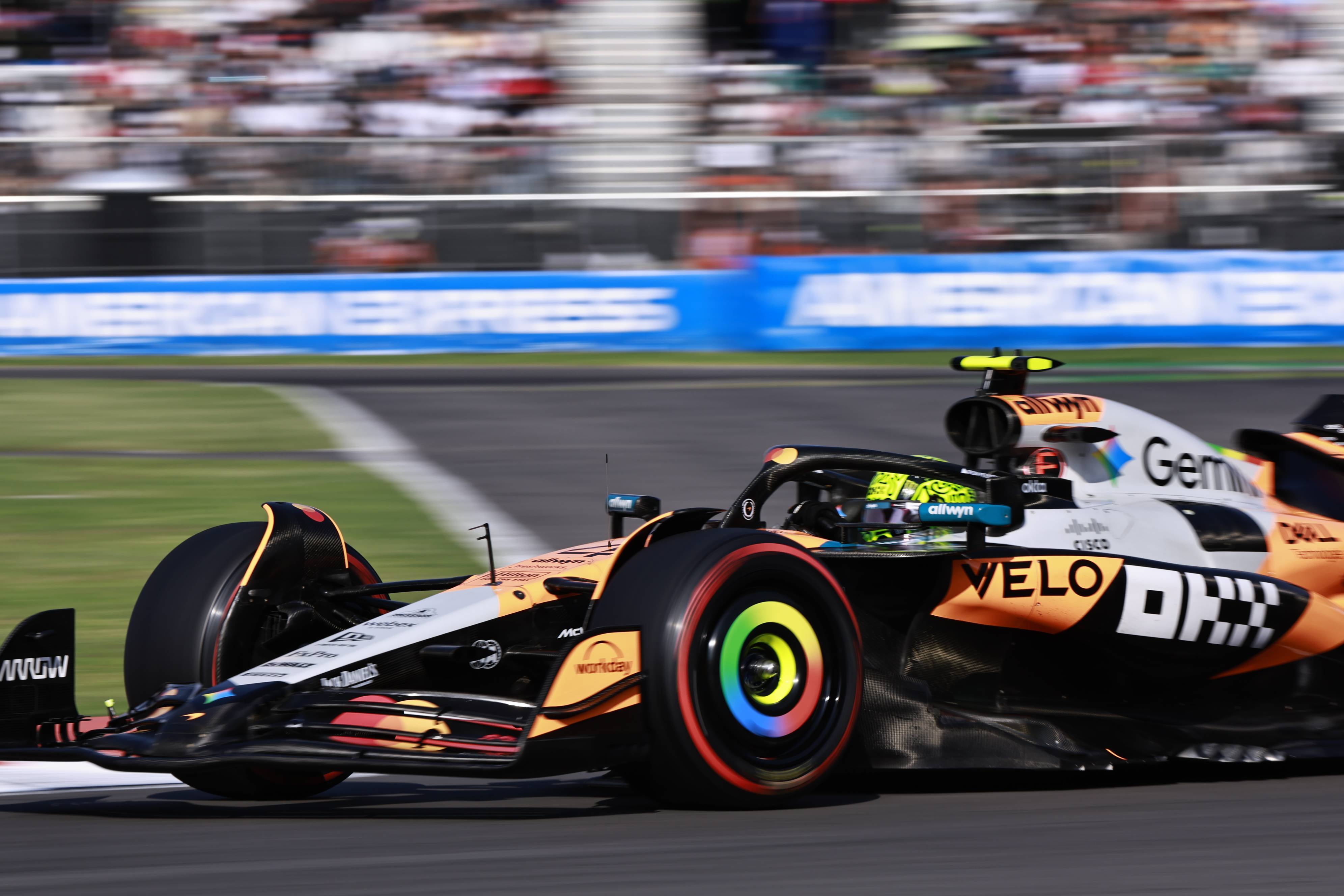 包含红牛车队横扫索伯车队，诺里斯状态火热的词条